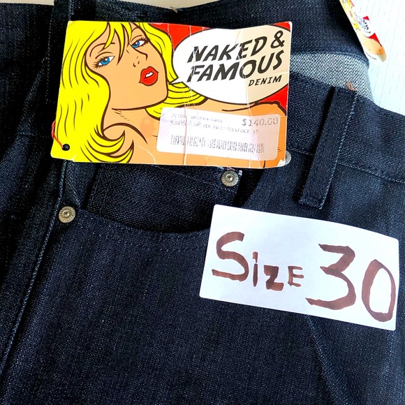 Naked Famous Skinny Guy Broken Twill 